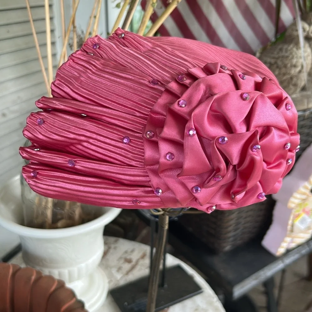 Vintage Hot Pink Hat - Picture 13 of 16